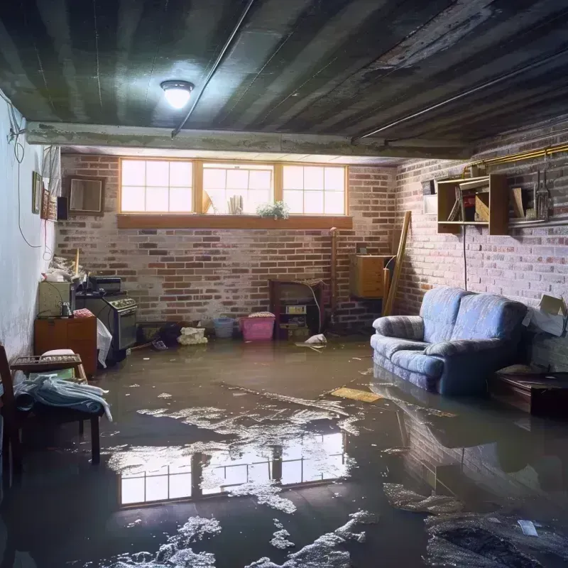 Flooded Basement Cleanup in Hughes County, OK